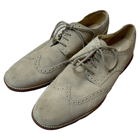 Cole Haan Men’s Tan Lunargrand Oxfords \